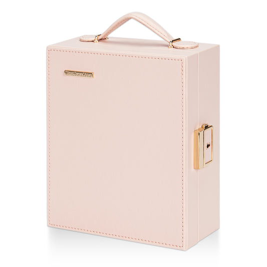 Pink Travel Jewelry Box